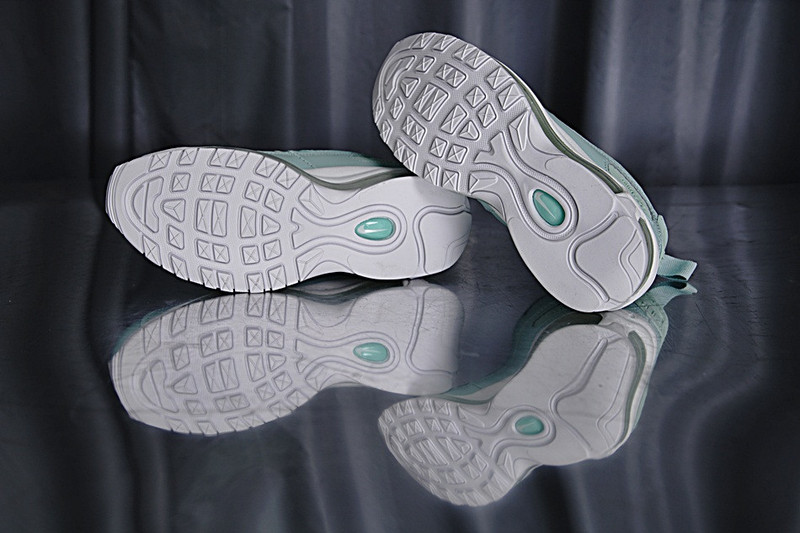Nike Air Max 90+97 hybrid 混合版气垫慢跑鞋  薄荷绿 图片4