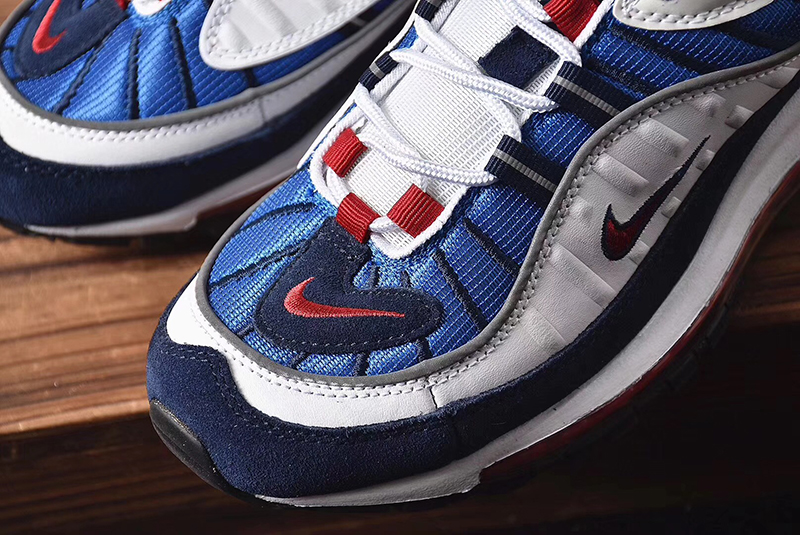  Air Max 98 Gundam 20周年 蓝白红勾 图片4