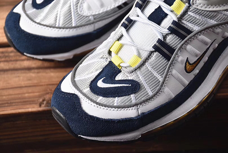 Air Max 98 Gundam 20周年 蓝白金勾 图片4