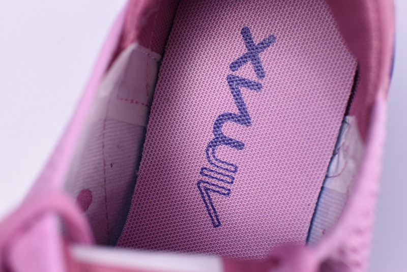 Nike Air Max 270系列后跟半掌气垫慢跑鞋胭脂粉妖姬蓝紫底 图片3