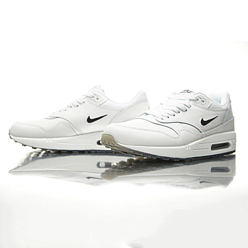 Nike Sportswear  Air Max Premium 1 SC 慢跑鞋  白黑勾 图片2