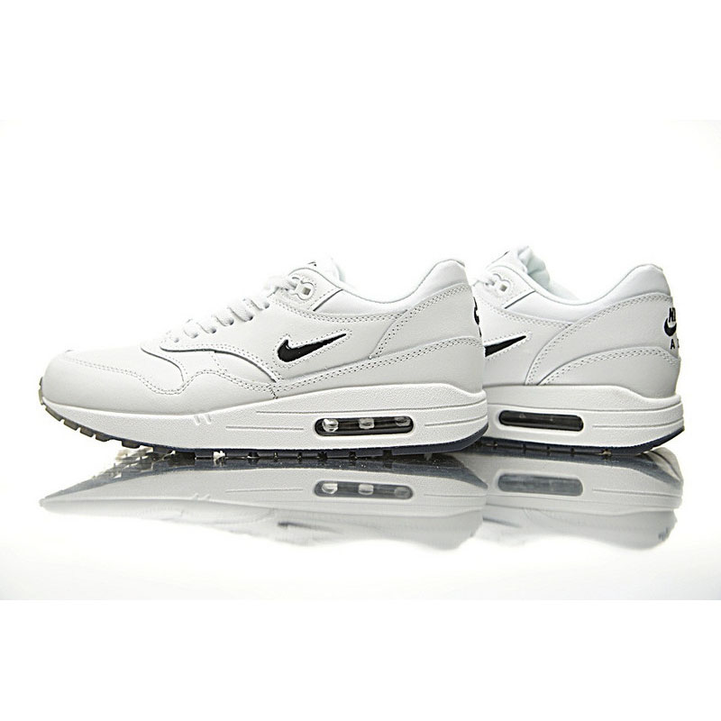 Nike Sportswear  Air Max Premium 1 SC 慢跑鞋  白黑勾 图片4