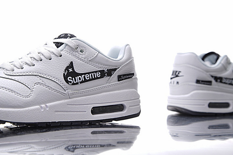 Nike  Supreme x Louis Vuitton x Nike Air Max 1  Custom  白黑 图片6