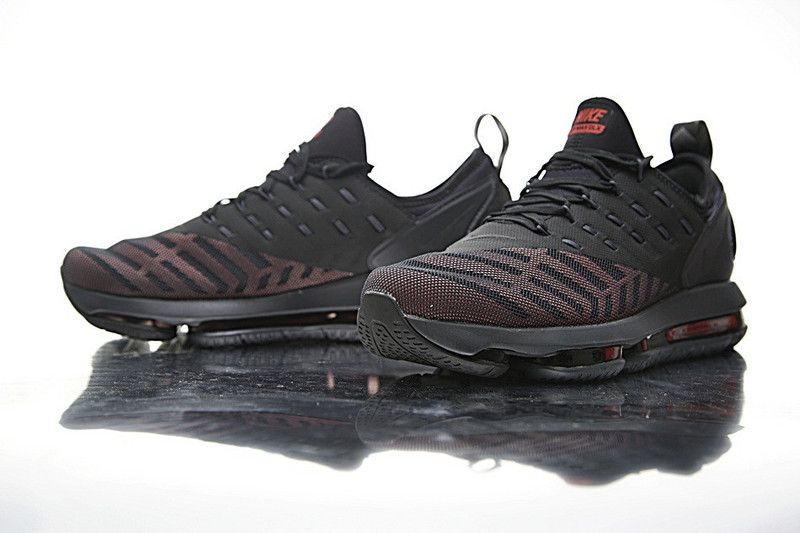 Nike Air Max DLX 20PSI系列全掌气垫跑鞋  水泥灰黑桔红 图片8