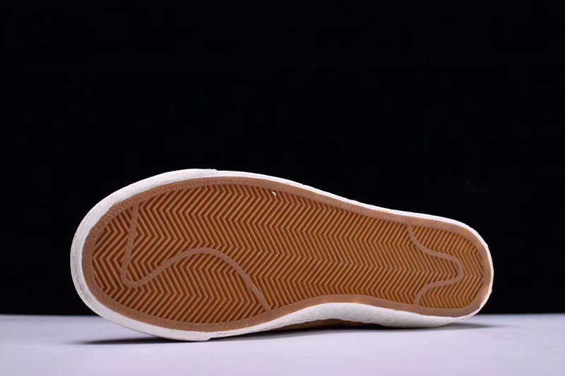 Nike SB Blazer Low GT DENIM/FLAX 经典开拓者板鞋棕黄黑牛仔 图片6
