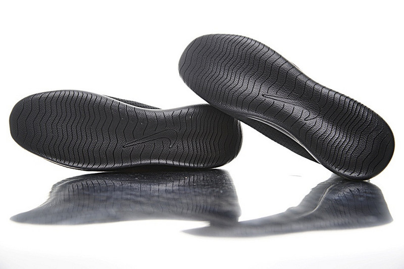 Nike Cortez Flyknit 袜套式阿甘经典跑鞋    黑金 图片4