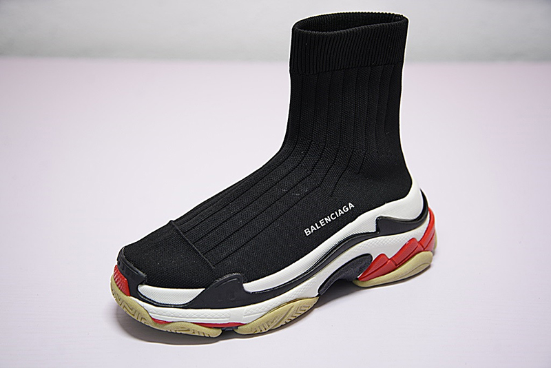 Balenciaga Triple-S knit Mid Sneaker 复古厚底做