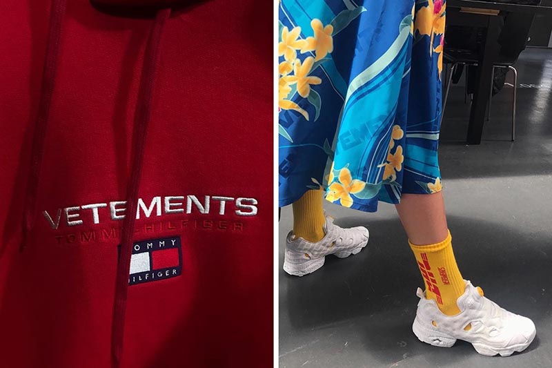 VETEMENTS x Reebok联名Instapump Fury OG锐步充气前卫慢跑鞋 图片6