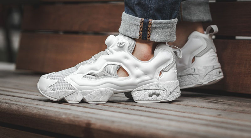 Reebok Instapump Fury OG锐步充气前卫慢跑鞋大理石纹 图片5