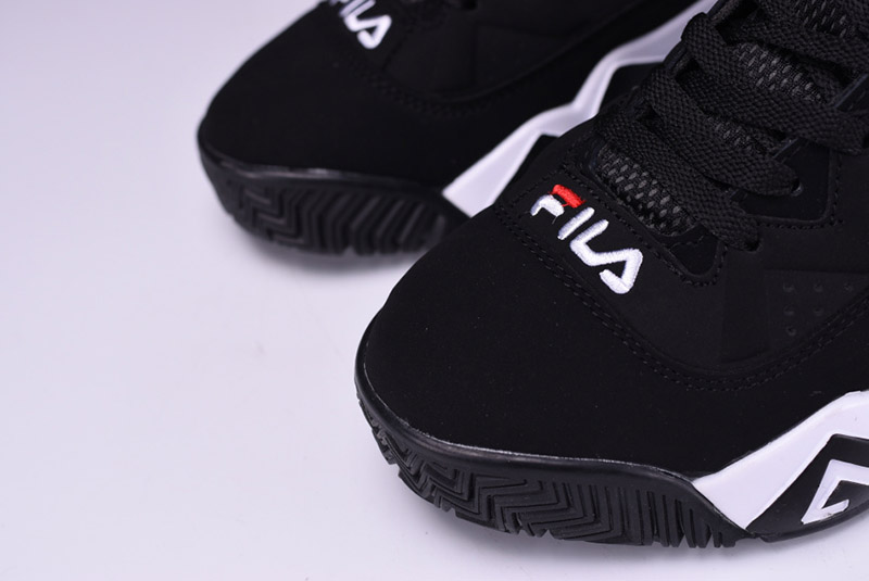 Fila Classic Jamal Mashburn MB1代文化百搭篮球鞋黑白红 图片2