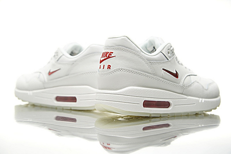 Nike Sportswear  Air Max Premium 1 SC 慢跑鞋  白红勾 图片4