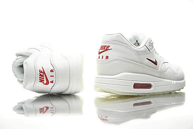 Nike Sportswear  Air Max Premium 1 SC 慢跑鞋  白红勾 图片6