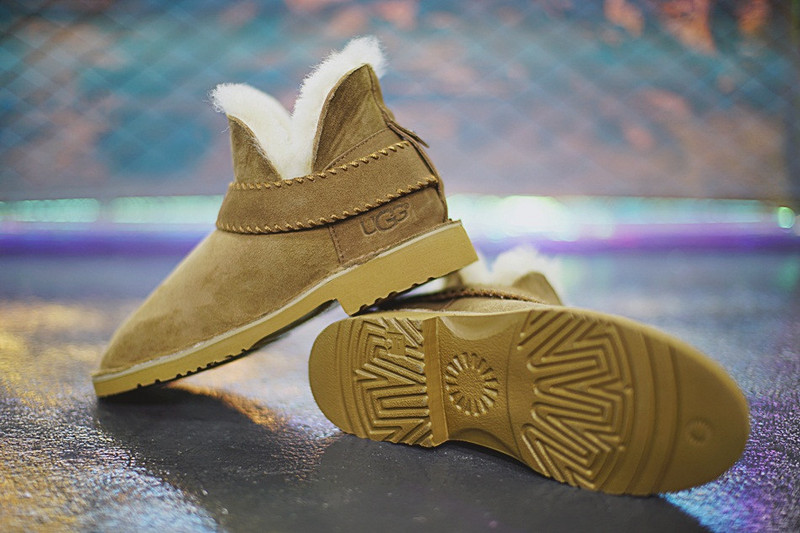 UGG  McKay  Winter  Boots   麦凯系列加绒短靴   驼色 图片4