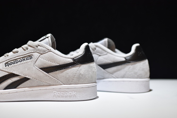 Reebok NPC UK Premium Suede 浅灰白  图片4