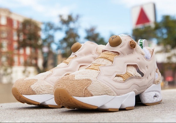 Bait x Ted 2 x Reebok Instapump Fury 浅棕色 图片4