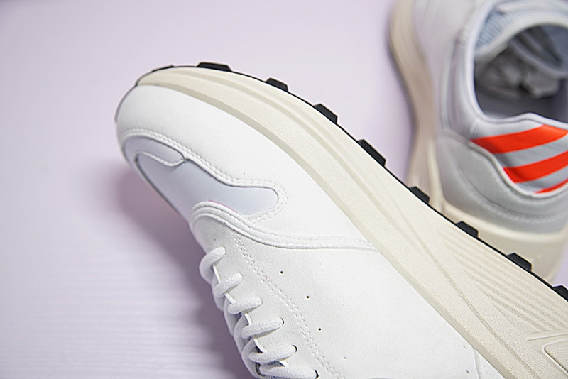 Off-white Arrow detail Low Sneakers 低帮复古慢跑鞋白黑桔红 图片3