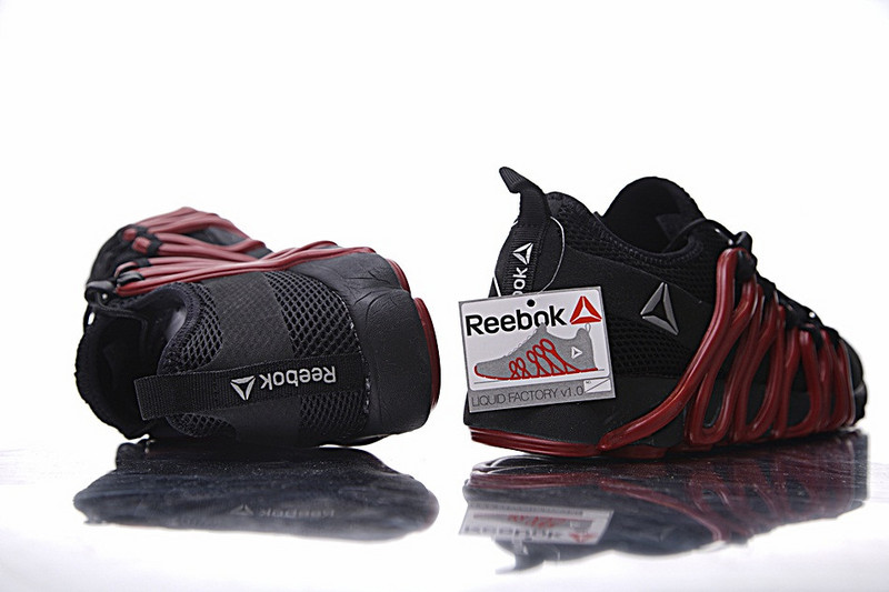 Reebok Liquid Speed Factory 3D 液体流速慢跑鞋 黑红 图片7