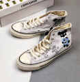 converse all star匡威1970S 经典黑色三星标高帮帆布鞋